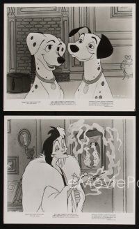 7x787 ONE HUNDRED & ONE DALMATIANS 4 8x10 stills R79 most classic Walt Disney canine family cartoon!