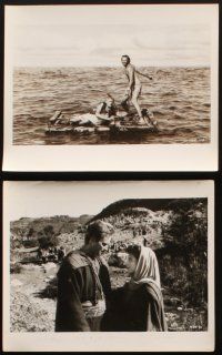 7x319 BEN-HUR 8 8x10 stills '60 Cinemascope images, Charlton Heston in Wyler's epic!