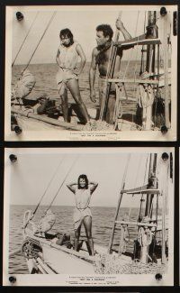 7x045 BOY ON A DOLPHIN 15 8x10 stills '57 images of Alan Ladd & sexiest Sophia Loren!