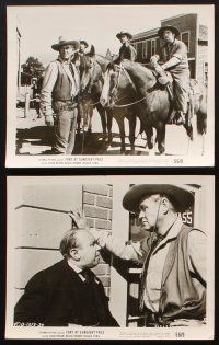 7x344 FURY AT GUNSIGHT PASS 8 8x10 stills '56 outlaws hold town hostage but one man fights back!