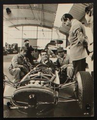 7x021 GRAND PRIX 19 8x10 stills '67 cool images of Formula 1 race car driver James Garner!