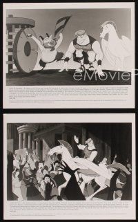 7x833 HERCULES 3 8x10 stills '97 Walt Disney Ancient Greece fantasy cartoon!