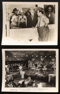 7x561 LIGHTS OF OLD SANTA FE 7 8x10 stills '44 Roy Rogers, Gabby Hayes, great musical images!