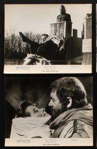 7x419 LION IN WINTER 8 8x10 stills '68 great images of Queen Katharine Hepburn & king Peter O'Toole!