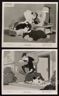 7x724 MAN'S BEST FRIEND 5 8x10 stills '52 Walt Disney, cool cartoon images of dogs w/pet dogs!