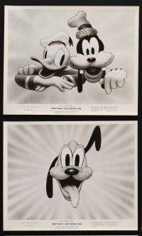 7x655 MICKEY MOUSE HAPPY BIRTHDAY SHOW 6 8x10 stills '68 Walt Disney, Donald Duck, Goofy, Pluto!