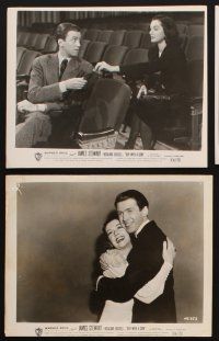 7x105 NO TIME FOR COMEDY 12 8x10 stills R54 great images of Jimmy Stewart & Rosalind Russell!