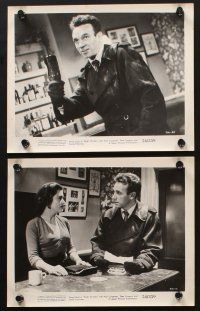 7x208 PAID TO KILL 10 8x10 stills '54 Dane Clark is the guy who paid to kill himself, cool images!