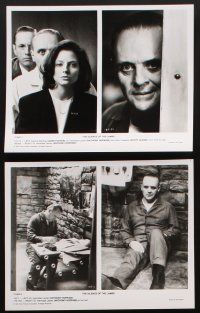 7x493 SILENCE OF THE LAMBS 8 8x10 stills '91 Jodie Foster, Scott Glenn, Anthony Hopkins, classic!