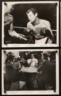 7x216 SQUARE JUNGLE 10 8x10 stills '56 cool images of boxing Tony Curtis fighting in the ring!