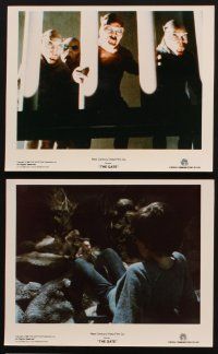7x346 GATE 8 color 8x10 stills '86 Stephen Dorff, Louis Tripp, Christa Denton, creepy horror!