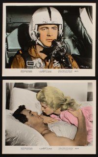 7x167 GATHERING OF EAGLES 10 color 8x10 stills '63 pilot Rock Hudson, sexy Mary Peach, Rod Taylor!