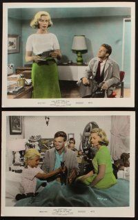 7x169 GIFT OF LOVE 10 color 8x10 stills '58 great romantic images of Lauren Bacall & Robert Stack!