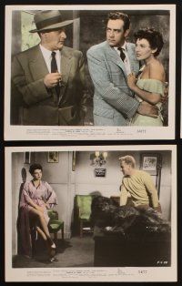 7x179 GORILLA AT LARGE 10 color 8x10 stills '54 sexy Anne Bancroft, Raymond Burr, Cameron Mitchell!