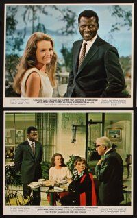 7x181 GUESS WHO'S COMING TO DINNER 10 color 8x10 stills '67 Sidney Poitier, Spencer Tracy, Hepburn!