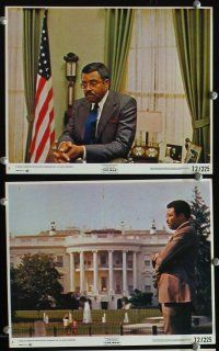 7x423 MAN 8 8x10 mini LCs '72 James Earl Jones as the 1st pretend black U.S. President!