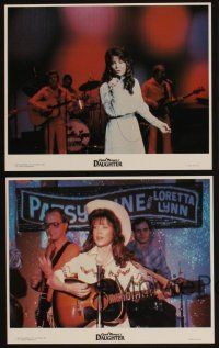 7x753 COAL MINER'S DAUGHTER 4 8x10 mini LCs '80 Sissy Spacek as Loretta Lynn, Tommy Lee Jones!