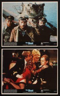 7x332 DAS BOOT 8 8x10 mini LCs '82 The Boat, Wolfgang Petersen German WWII submarine classic!