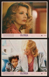 7x361 GLORIA 8 8x10 mini LCs '80 John Cassavetes directed, cool images of Gena Rowlands!