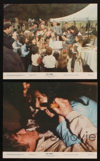 7x729 OMEN 5 8x10 mini LCs '76 Gregory Peck & Lee Remick in crowd at kid's birthday party!