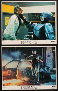 7x475 ROBOCOP 2 8 8x10 mini LCs '90 cyborg policeman Peter Weller, sci-fi sequel!