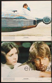 7x796 STAR WARS 4 8x10 mini LCs '77 Luke, Leia, Han Solo, Chewbacca, George Lucas classic!
