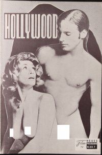 7y509 ANDY WARHOL'S HEAT Austrian program '73 naked Joe Dallesandro & Sylvia Miles!