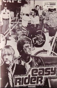 7y549 EASY RIDER Austrian program '70 Peter Fonda, Dennis Hopper biker classic, different images!