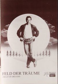 7y558 FIELD OF DREAMS Austrian program '89 Kevin Costner baseball classic, different images!