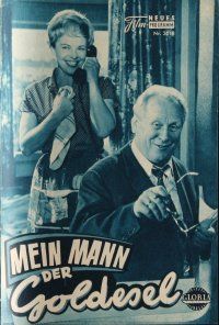 7y582 GOLDEN PATSY Austrian program '63 many images of Gert Froebe & Hilde Krahl!