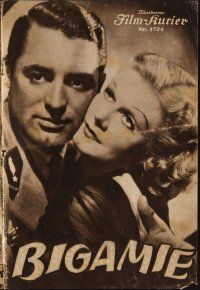 7y067 SUZY Austrian program '37 different images of sexy Jean Harlow, Cary Grant & Franchot Tone!