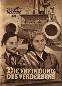7y700 FABULOUS WORLD OF JULES VERNE East German program '59 lots of cool different images!