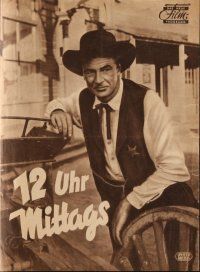 7y260 HIGH NOON Das Neue German program '53 Gary Cooper, Grace Kelly, Lloyd Bridges, different!