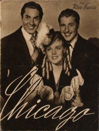 7y020 IN OLD CHICAGO German program '38 different images of Tyrone Power, Alice Faye & Don Ameche!