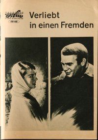 7y710 LOVE WITH THE PROPER STRANGER East German program '66 Natalie Wood, Steve McQueen, different
