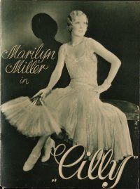 7y030 SALLY German program '30 different images of pretty Marilynn Miller & Joe E. Brown!