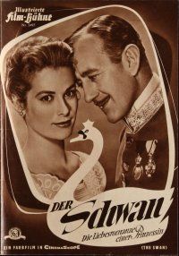 7y443 SWAN German program '56 different images of beautiful Grace Kelly & Alec Guinness!