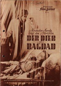 7y455 THIEF OF BAGDAD German program '49 Conrad Veidt, June Duprez, Rex Ingram, Sabu, different!