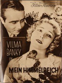 7y037 THIS IS HEAVEN German program '29 many romantic images of Vilma Banky & James Hall!