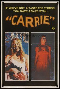 7z050 CARRIE Aust special poster '77 Stephen King, different image of Sissy Spacek after the prom!