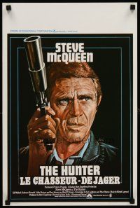 7z694 HUNTER Belgian '80 Jean Mascii art of bounty hunter Steve McQueen!