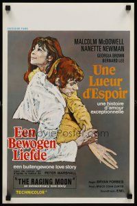 7z719 LONG AGO TOMORROW Belgian '71 disabled Malcolm McDowell, The Raging Moon!