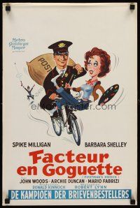 7z757 POSTMAN'S KNOCK Belgian '62 wacky mailman Spike Milligan is mixed up with crime & romance!