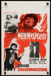 7z796 TOMB OF TORTURE Belgian '63 Antonio Boccaci's Metempsyco, horror & girl images!