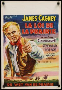 7z798 TRIBUTE TO A BAD MAN Belgian '56 different art of cowboy James Cagney!