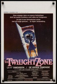 7z801 TWILIGHT ZONE Belgian '83 George Miller, Steven Spielberg, Joe Dante, from Serling's series!