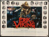 7z391 ERIK THE VIKING British quad '89 Tim Robbins in the title role, John Cleese, Eartha Kitt!