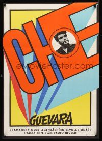 7z273 EL CHE GUEVARA Czech 23x33 '71 Paolo Heusch's El Che Guevara, Wimmer art!