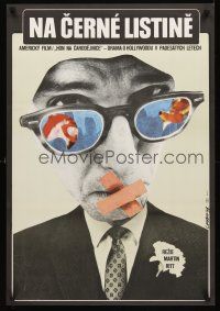7z279 FRONT Czech 23x33 '78 Woody Allen, Martin Ritt, 1950s Communist Scare blacklist!