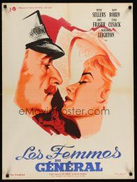 7z521 WALTZ OF THE TOREADORS French 23x32 '62 great art of Peter Sellers & pretty Dany Robin!